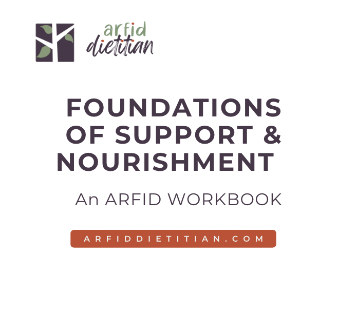 Foundations of Support and Nourishment: An ARFID Workbook