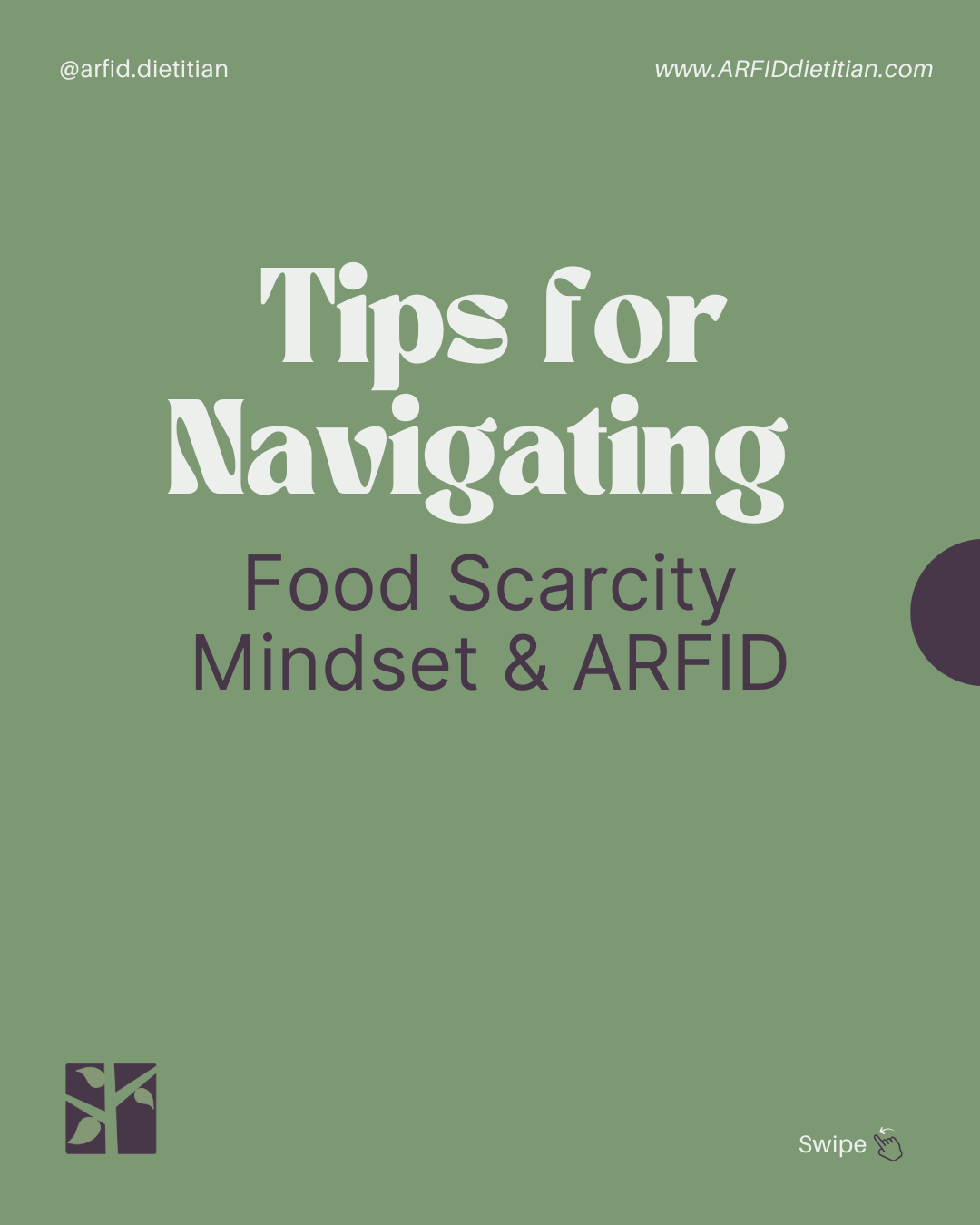 Food Scarcity and ARFID